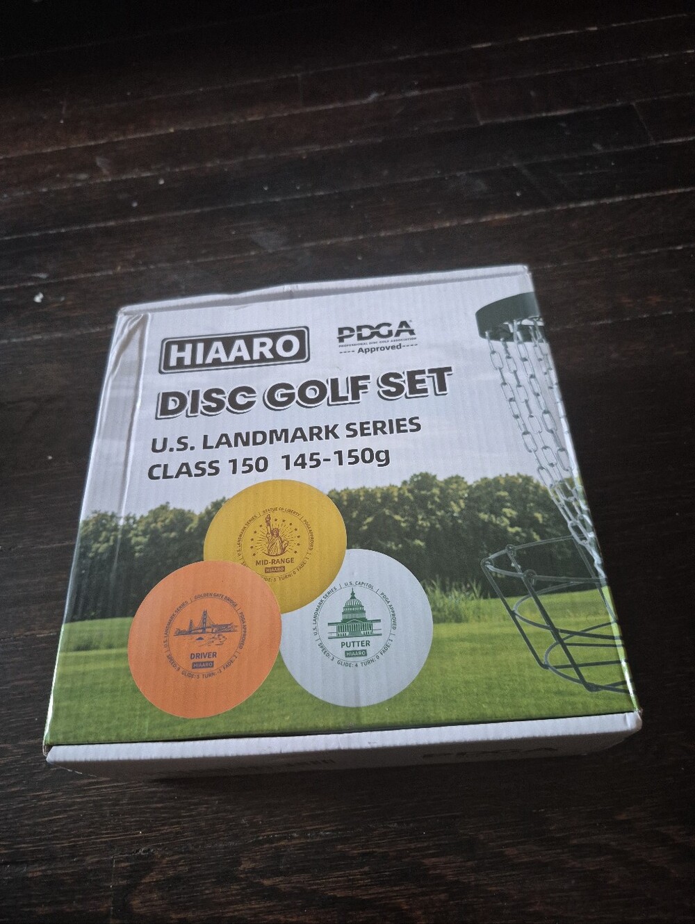 Disc Golf Set Disc Golf Starter Set of 6 Piece-READ